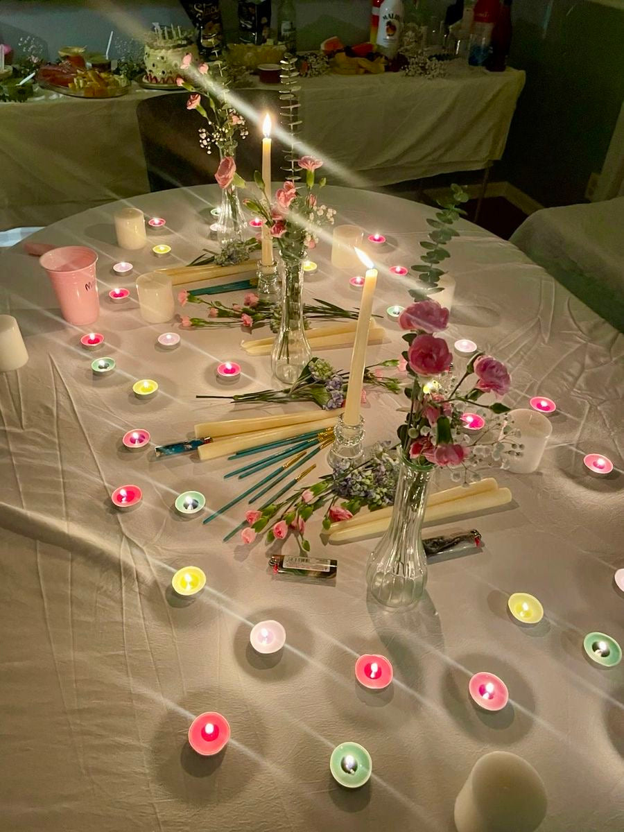 Hot Girls Have Hobbies™ DIY Candle Painting Kit | Girls Night | Game Night | Date Night
