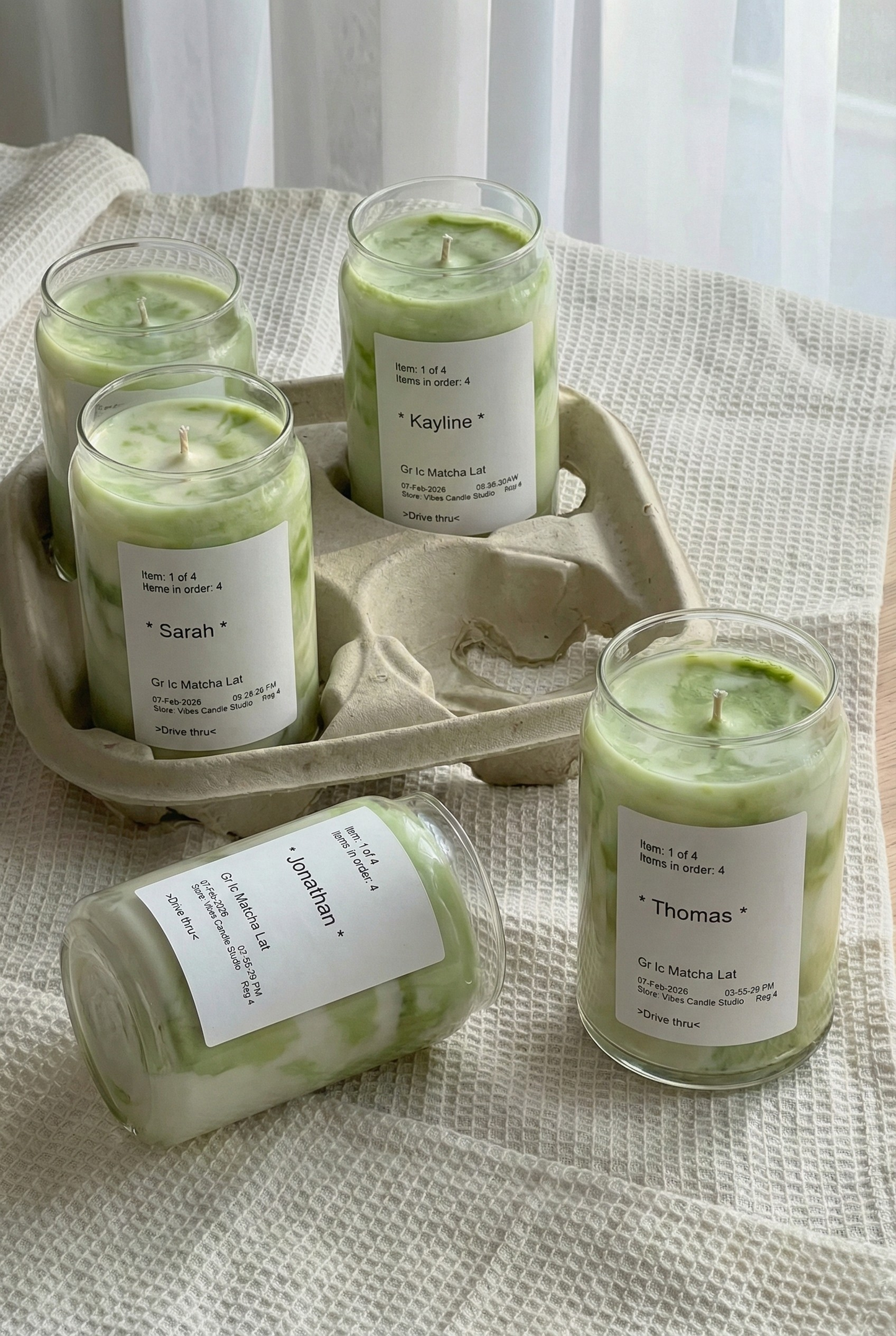 MATCHA LATTE CANDLE