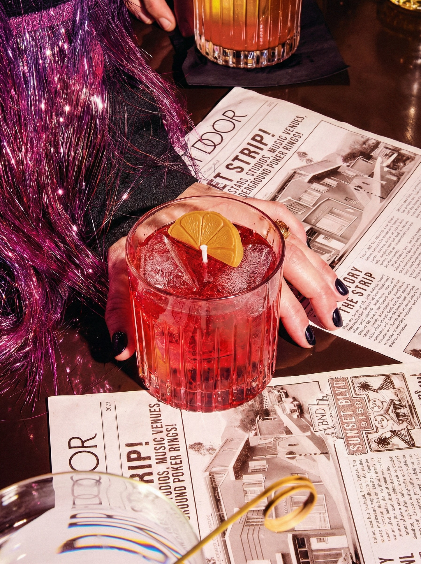 THE NEGRONI — Cocktail Candle